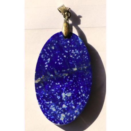 Pendant Lapis Lazuli 102 CT Gemstone Afghanistan 010