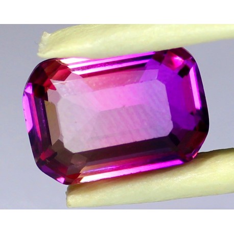 Bi Color Quartz 6.40 CT Gemstone Afghanistan 003