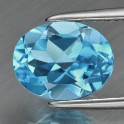 5.5 CT Blue Topaz Gemstone 0030