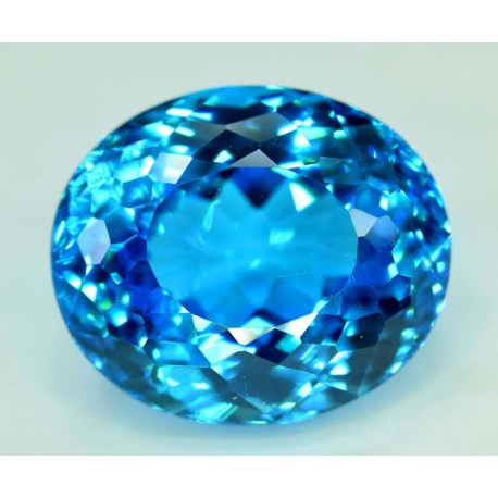 22.60 CT Blue Topaz Gemstone 0047