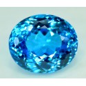 22.60 CT Blue Topaz Gemstone 0047