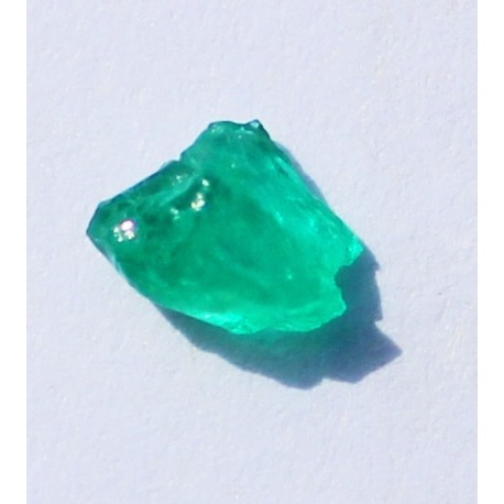 0.71 CT 100% Natural  Rough Emerald Gemstone Afghanistan 341