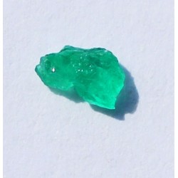 0.30 CT 100% Natural  Rough Emerald Gemstone Afghanistan 343