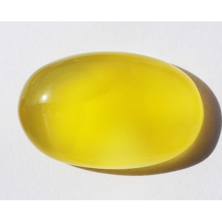 Yellow Agate Yemeni 23.60 CT Gemstone Afghanistan Product No 142