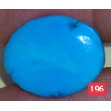 17.55 carat 100% Natural Turquoise Gemstone Afghanistan Product No 196