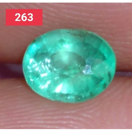 0.75 Carat 100% Natural Emerald Gemstone Afghanistan Product No 263