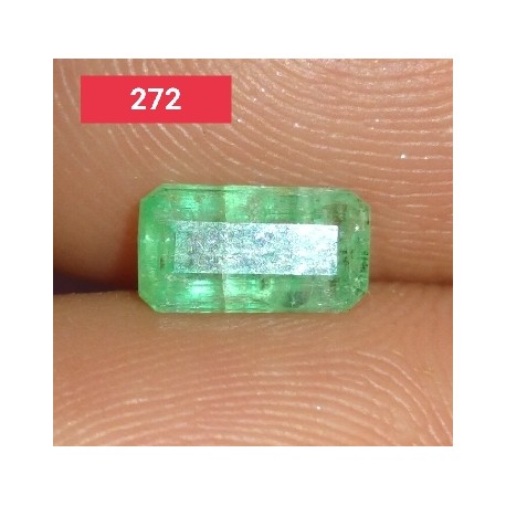 0.70 Carat 100% Natural Emerald Gemstone Afghanistan Product No 272