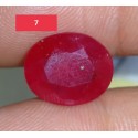 4.70 Carat Natural treated Ruby Gemstone Africa Product No 007