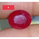 4.45 Carat Natural treated Ruby Gemstone Africa Product No 8