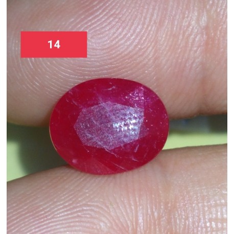 4.75 Carat 100% Natural Ruby Gemstone Afghanistan Product No 14