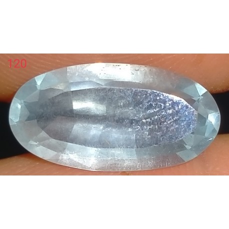 3.45 Carat 100% Natural Aquamarine Gemstone Afghanistan Product No 120