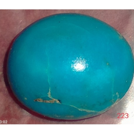 4.05 carat 100% Natural Turquoise Gemstone Afghanistan Product No 223