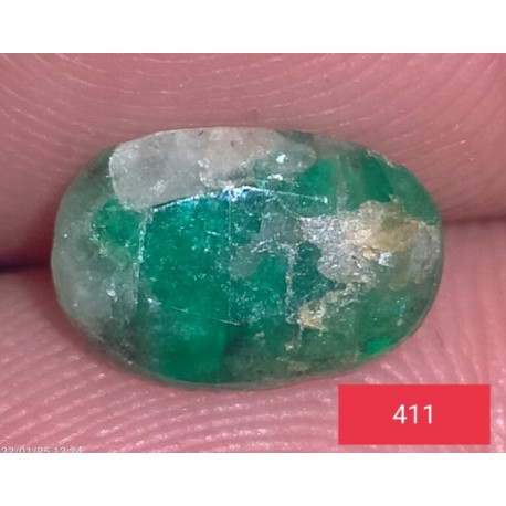 1.65 Carat 100% Natural Emerald Gemstone Afghanistan Product No 411