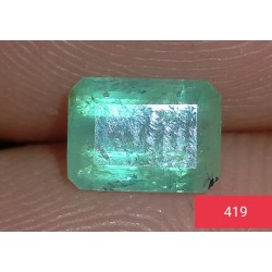 0.80 Carat 100% Natural Emerald Gemstone Afghanistan Product No 419