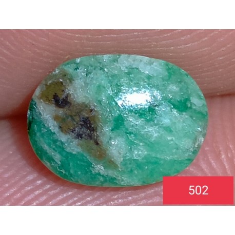 2.0 Carat 100% Natural Emerald Gemstone Afghanistan Product No 502