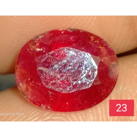 4.55 Carat 100% Natural Ruby Gemstone Africa Product No 23