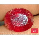 4.55 Carat Natural Ruby Gemstone Africa Product No 23