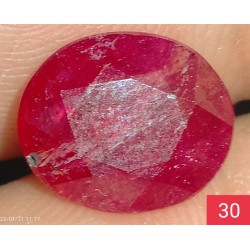 4.20 CT  Natural Ruby Gemstone Africa Color Enhance Product No 30