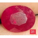 4.25 CT  Natural Ruby Gemstone Africa Color Enhance Product No 31