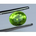 4.15 CT Green Peridot Gemstone Afghanistan 0021