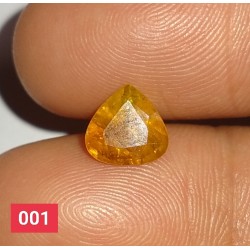 2.05 Carat 100% Natural Yellow Sapphire Gemstone Afghanistan Product No 001