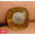 2.35 Carat 100% Natural Yellow Sapphire Gemstone Afghanistan Product No 0010