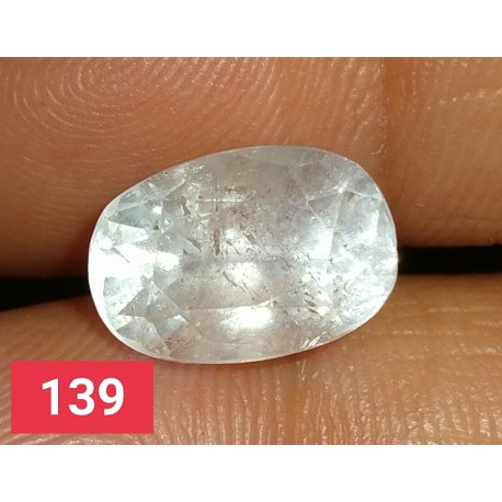 4.55 Carat 100% Natural Aquamarine Gemstone Afghanistan Product No 0139