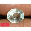 4.35 Carat 100% Natural Aquamarine Gemstone Afghanistan Product No 0151