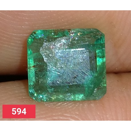 1.40 Carat 100% Natural Emerald Gemstone Afghanistan Product No 594 Contact For Video