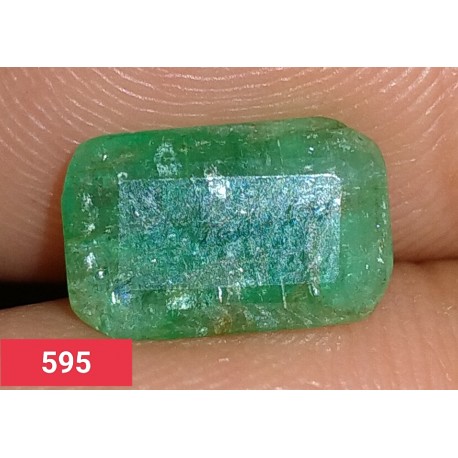 2.0 Carat 100% Natural Emerald Gemstone Afghanistan Product No 595