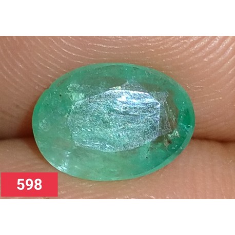 1.50 Carat 100% Natural Emerald Gemstone Afghanistan Product No 0598 Contact For Video