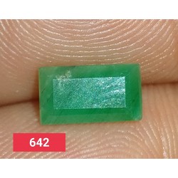 1.0 Carat 100% Natural Emerald Gemstone Afghanistan Product No 0642 Contact For Video