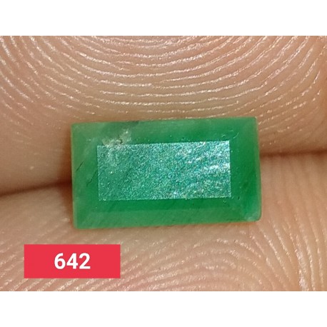 1.0 Carat 100% Natural Emerald Gemstone Afghanistan Product No 0642 Contact For Video