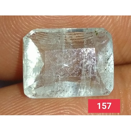 4.35 Carat 100% Natural Aquamarine Gemstone Afghanistan Product No 0157 Contact for Video