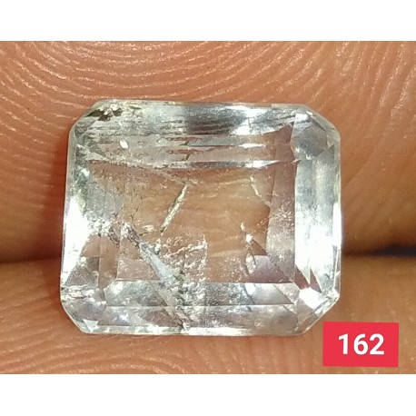 2.85 Carat 100% Natural Aquamarine Gemstone Afghanistan Product No 0162 Contact for Video