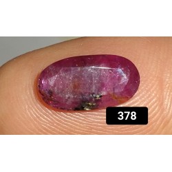 Ruby 2.0 CT Cabochon Red Gemstone Afghanistan 0378