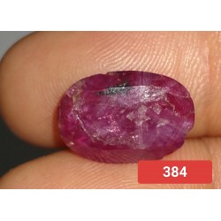 Ruby 3.85 CT Cabochon Red Gemstone Afghanistan 0384