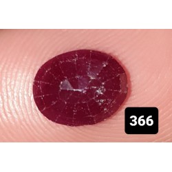 Ruby 1.65 CT Cabochon Gemstone Afghanistan 0366