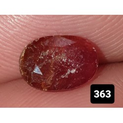 Ruby 1.55 CT Cabochon Gemstone Afghanistan 0363