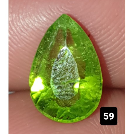 3.20 CT Green Peridot Gemstone Pakistan 0059