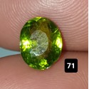 1.80 CT Green Peridot Gemstone Pakistan 0071