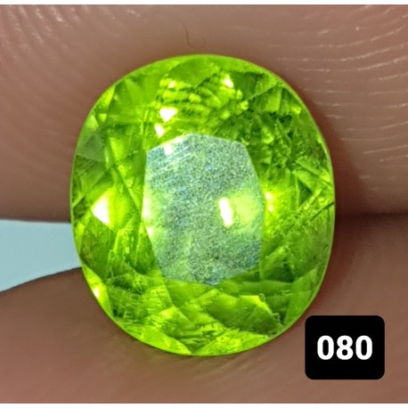 1.85 CT Green Peridot Gemstone Pakistan 0080