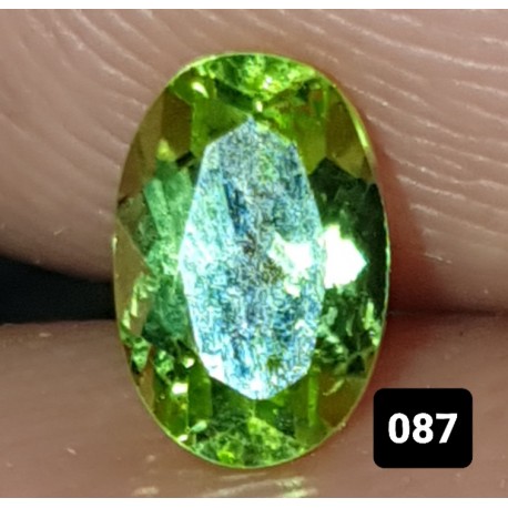 0.55 CT Green Peridot Gemstone Pakistan 0087