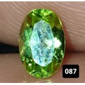 0.55 CT Green Peridot Gemstone Pakistan 0087