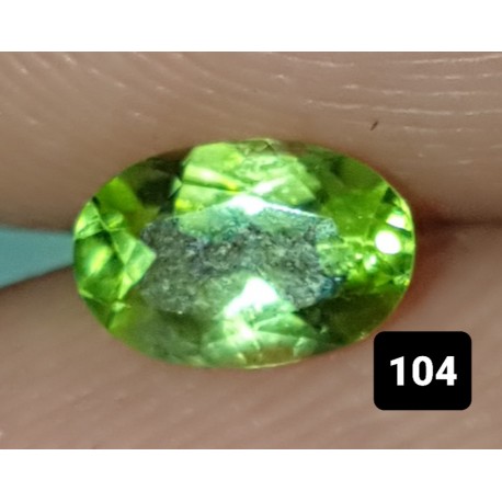 0.50 CT Green Peridot Gemstone Pakistan 0104