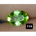 0.40 CT Green Peridot Gemstone Pakistan 0114