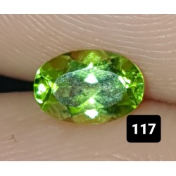 0.55 CT Green Peridot Gemstone Pakistan 0117