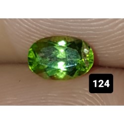 0.55 CT Green Peridot Gemstone Pakistan 0124