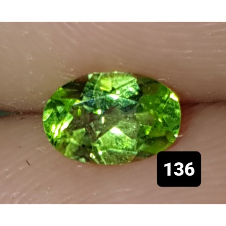 0.50 CT Green Peridot Gemstone Pakistan 0136