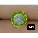 0.20 CT Green Peridot Gemstone Pakistan 0143